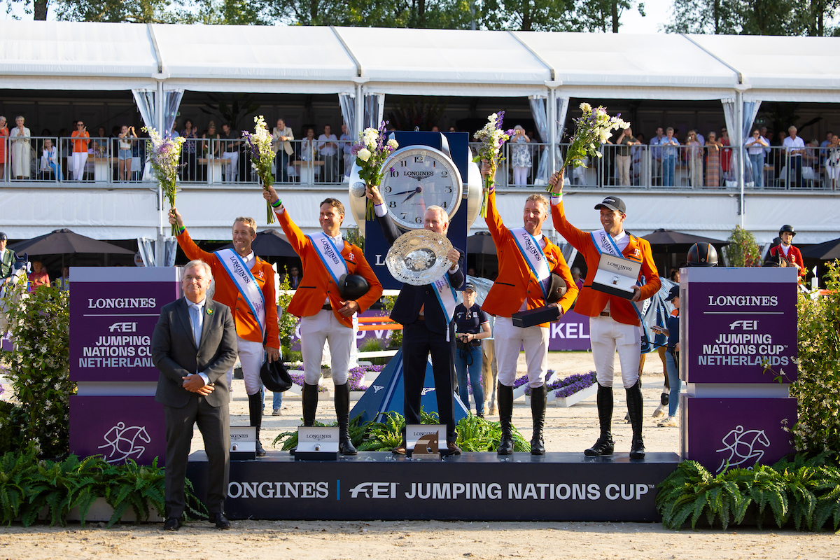 Springruiters TeamNL ook in 2025 in Longines League of Nations